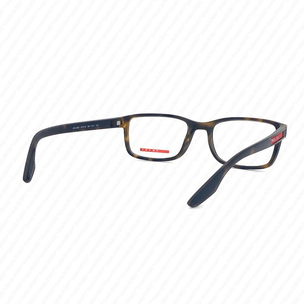 Prada Linea Rossa Sport PS 09OV 581101 53mm Havana Eyeglasses - Picture 6 of 11